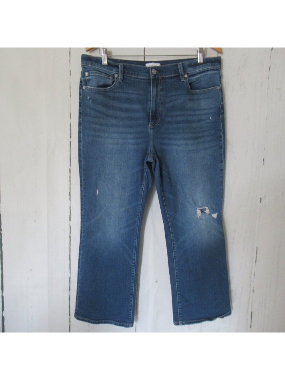 Pistola‎ Jeans 32 Lennon High Rise Boot Crop Distressed